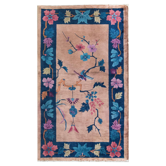 Early 20th Century Chinese Art Deco Rug For Sale
