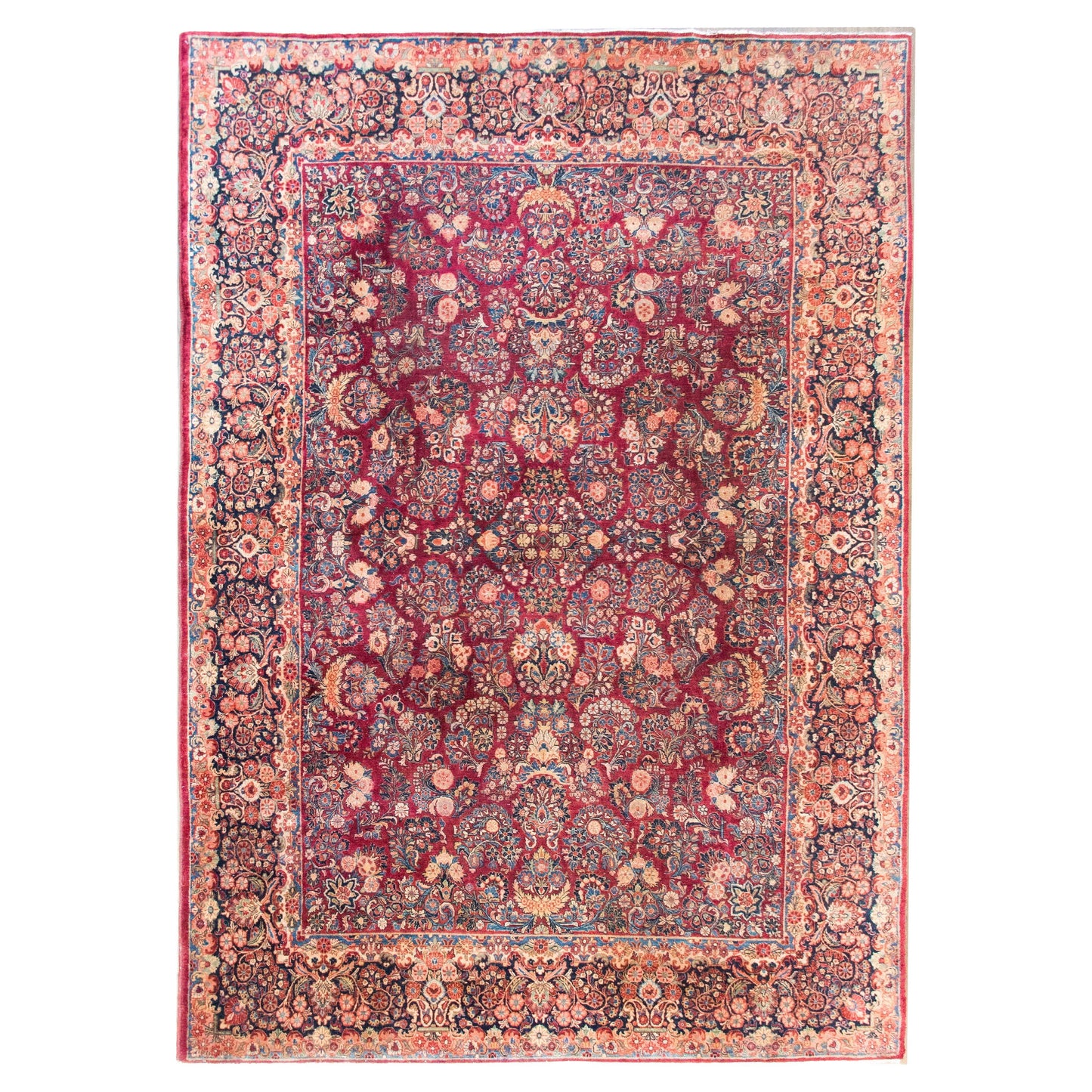 Early 20th Century Persian Sarouk Rug For Sale