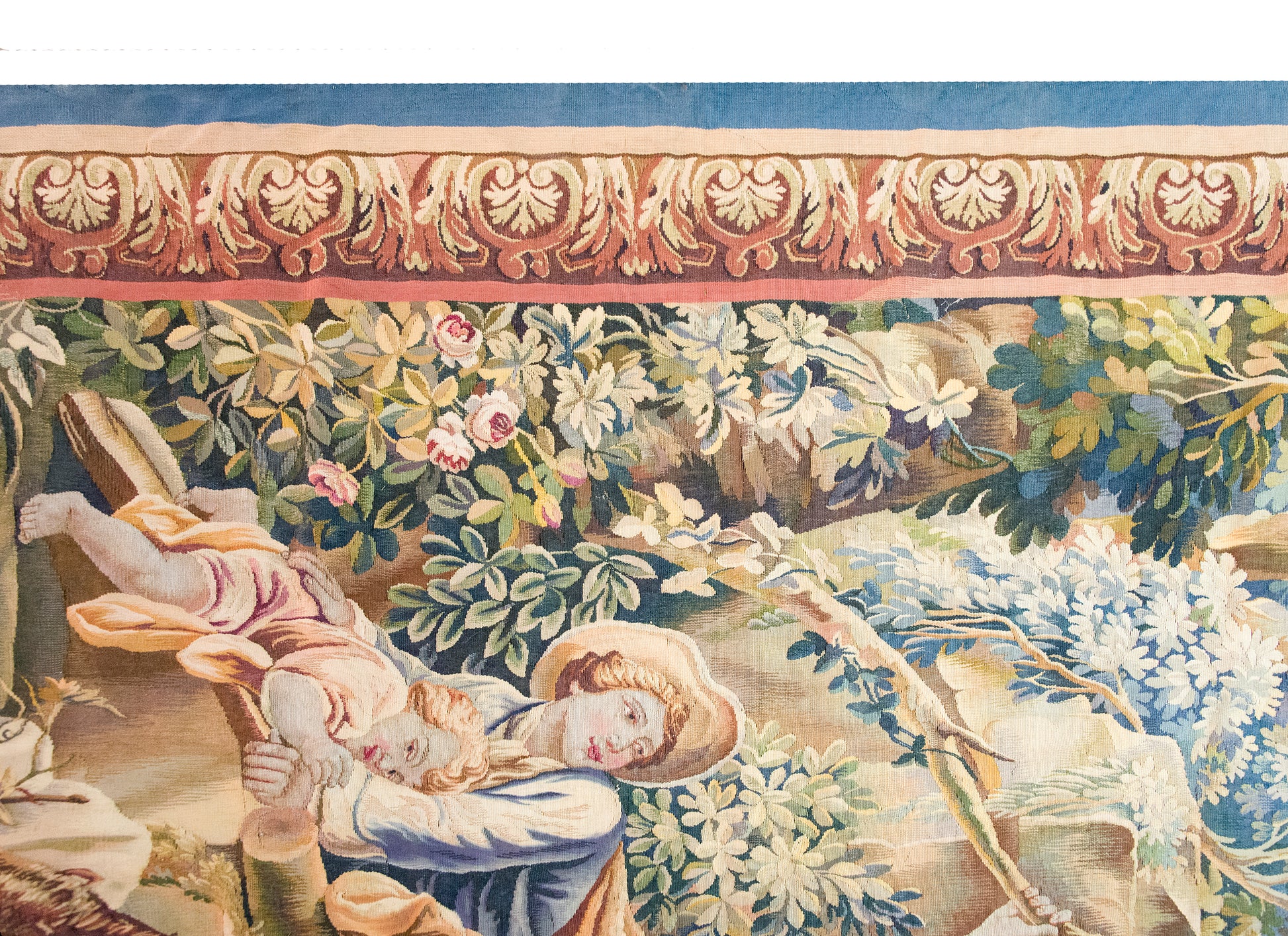 Early 20th Century French Tapestery Rug For Sale