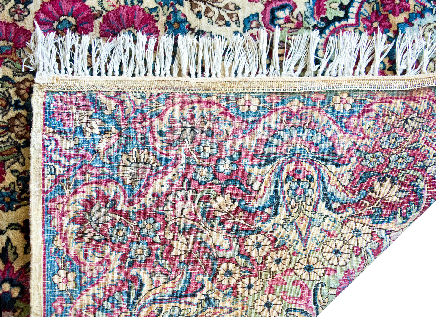 Early 20th Century Persian Kirman Rug For Sale