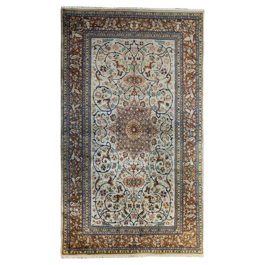 Vintage Persian Tabriz Rug For Sale