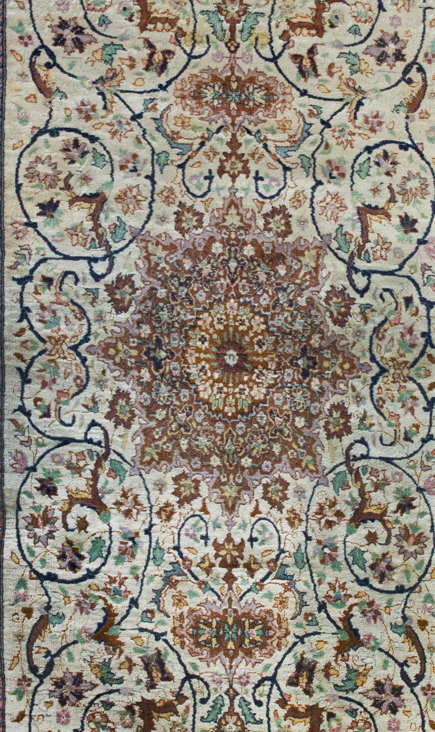 Vintage Persian Tabriz Rug