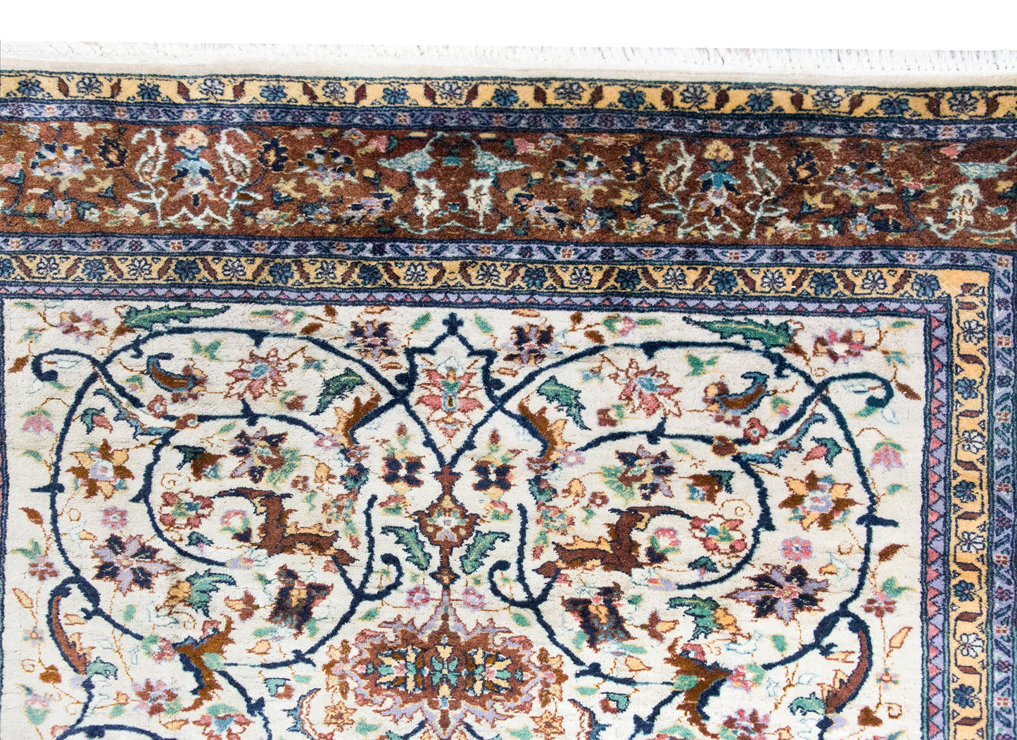 Vintage Persian Tabriz Rug