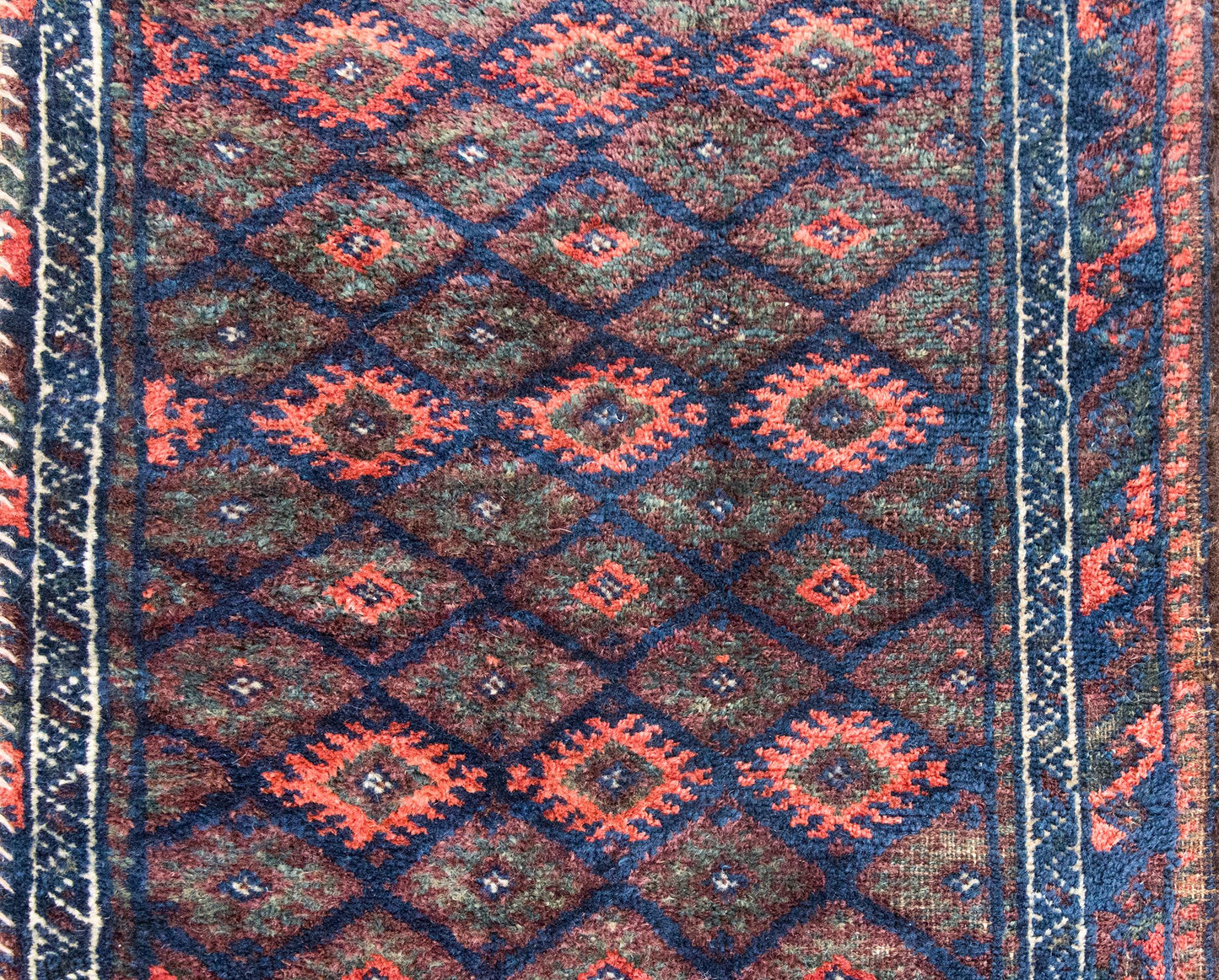 Early 20th Century Persian Baluch Bag Face Rug