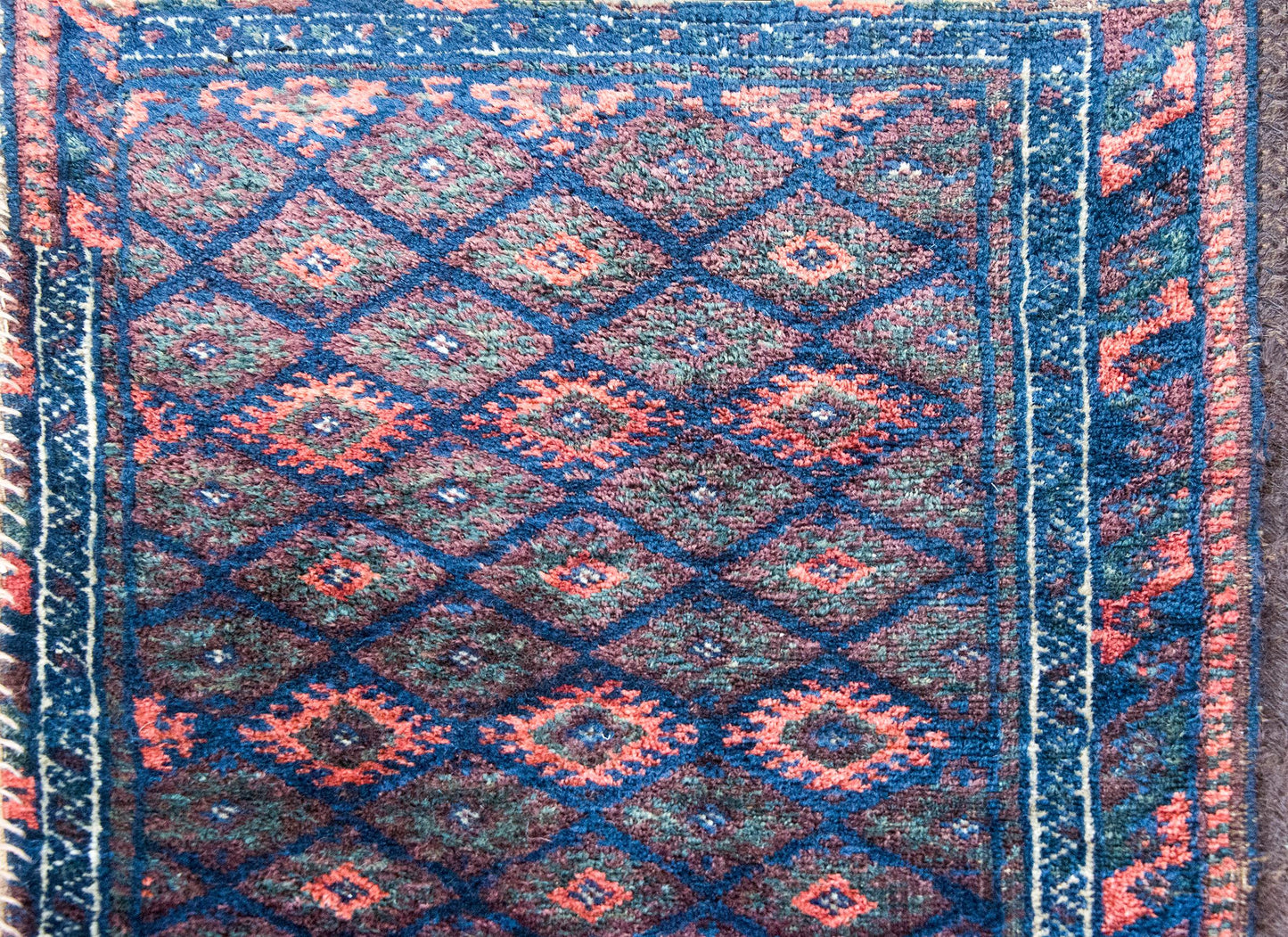 Early 20th Century Persian Baluch Bag Face Rug