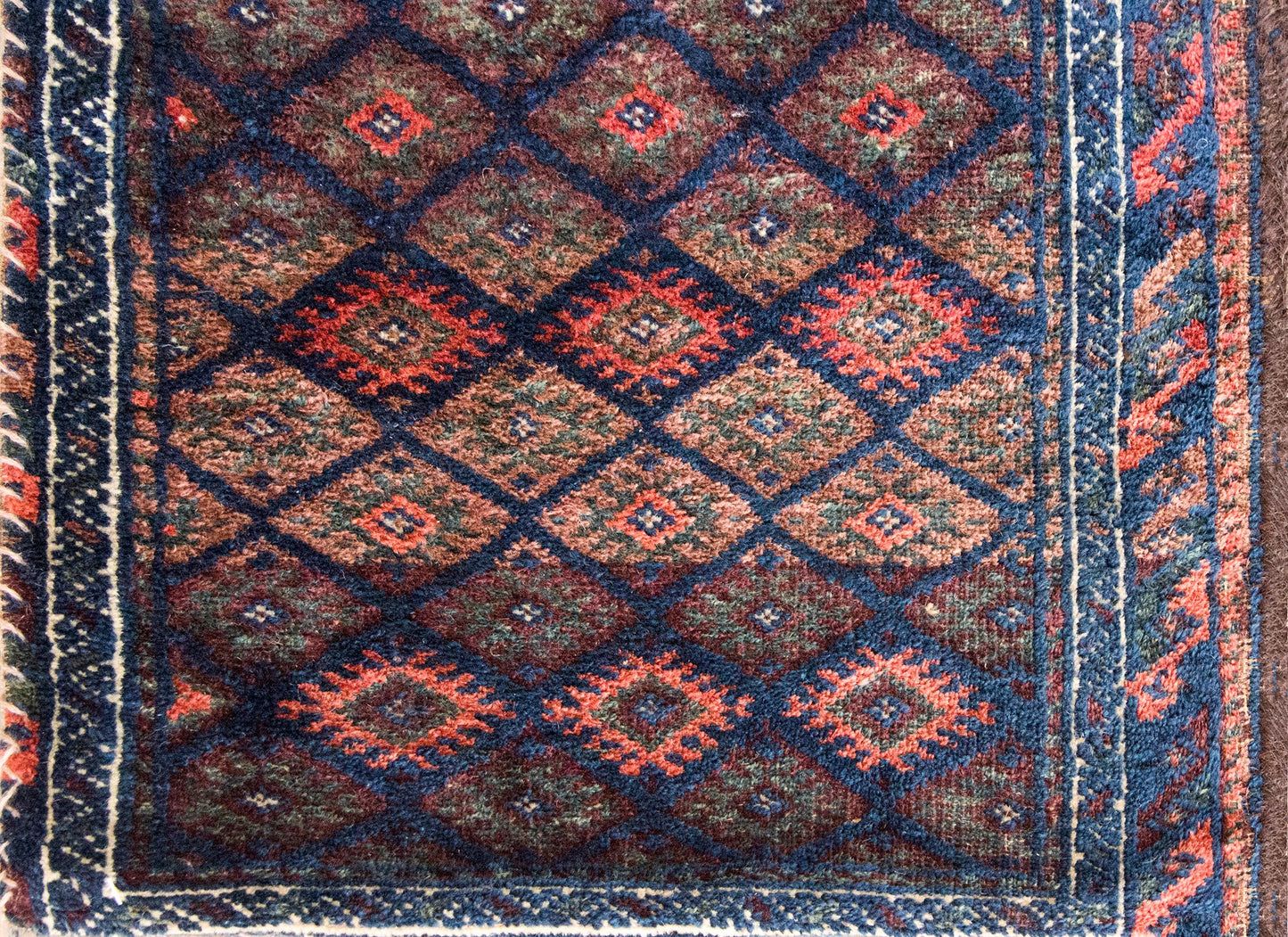 Early 20th Century Persian Baluch Bag Face Rug