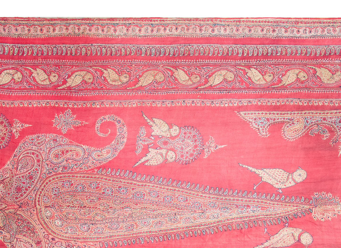 Late 19th Century Persian Kirman Suzani Rug For Sale