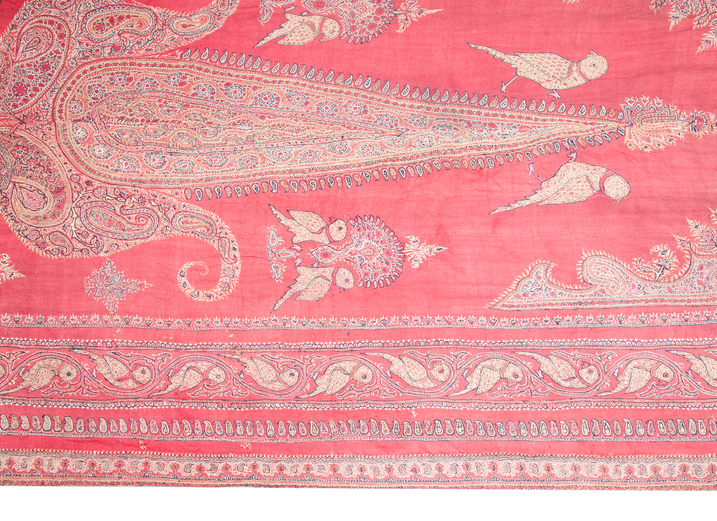 Late 19th Century Persian Kirman Suzani Rug For Sale