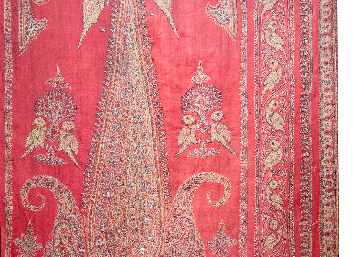 Late 19th Century Persian Kirman Suzani Rug For Sale
