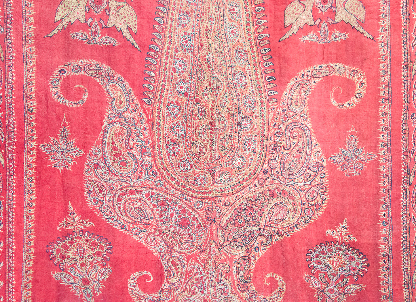 Late 19th Century Persian Kirman Suzani Rug For Sale