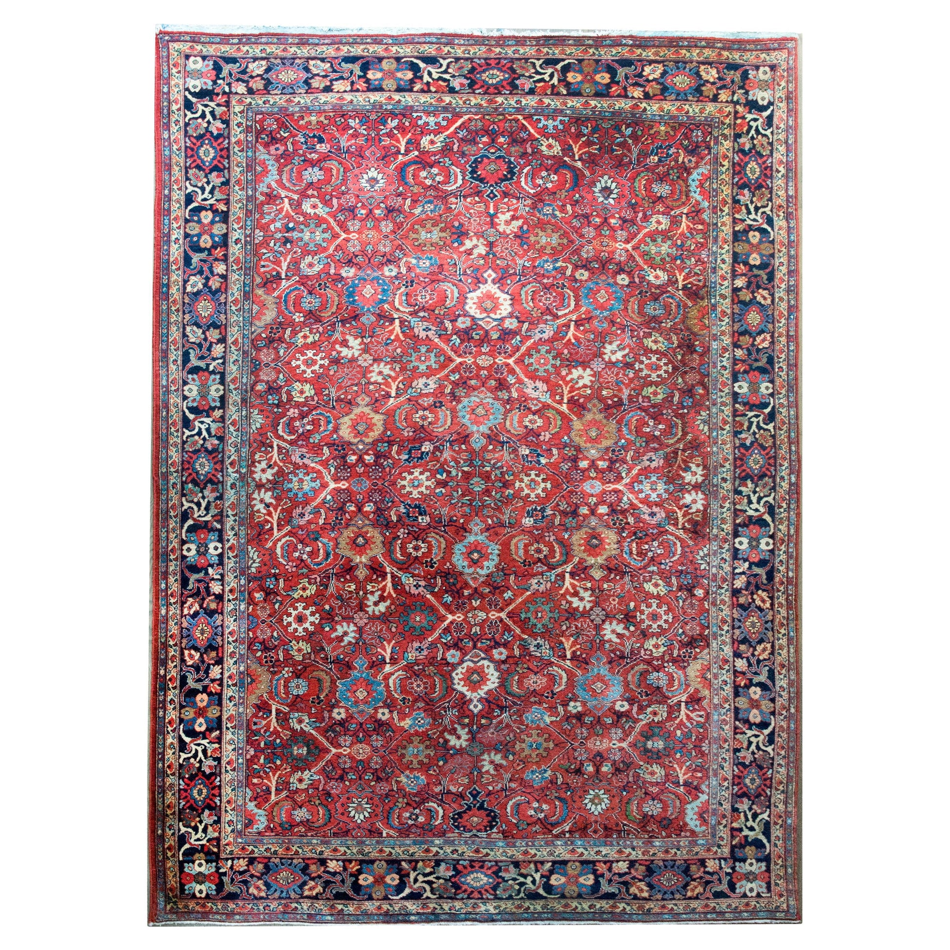 Early 20th Century Persian Sultanabad Rug For Sale