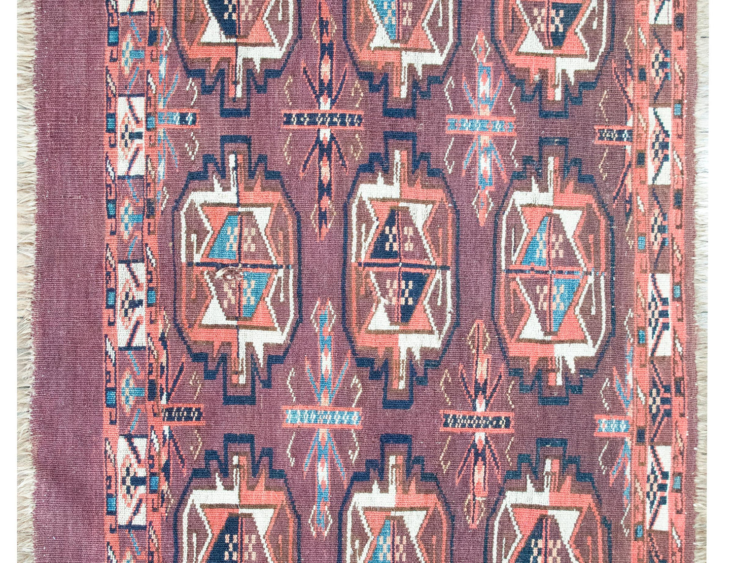 Early 20th Century Persian Yamout Rug