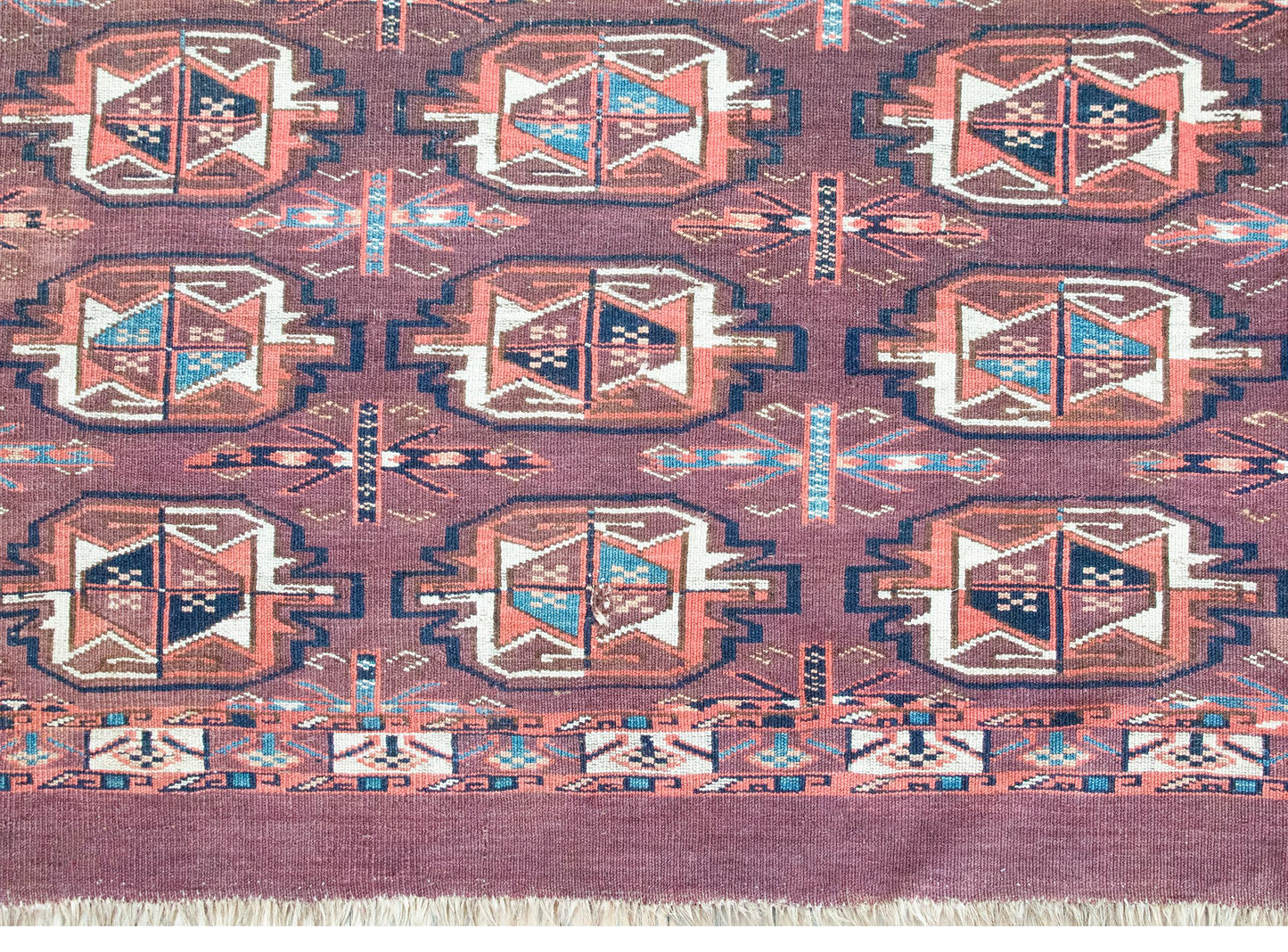 Early 20th Century Persian Yamout Rug