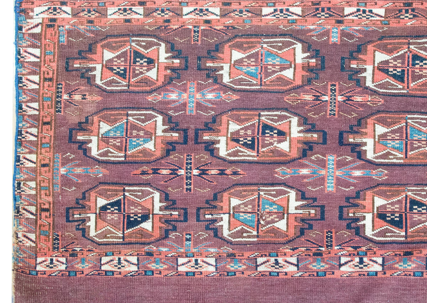 Early 20th Century Persian Yamout Rug