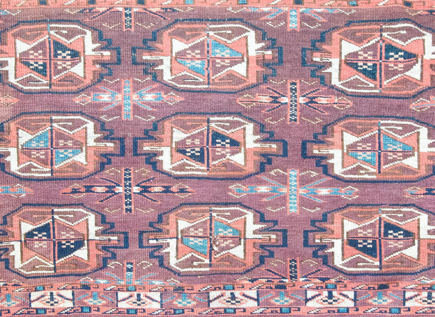 Early 20th Century Persian Yamout Rug