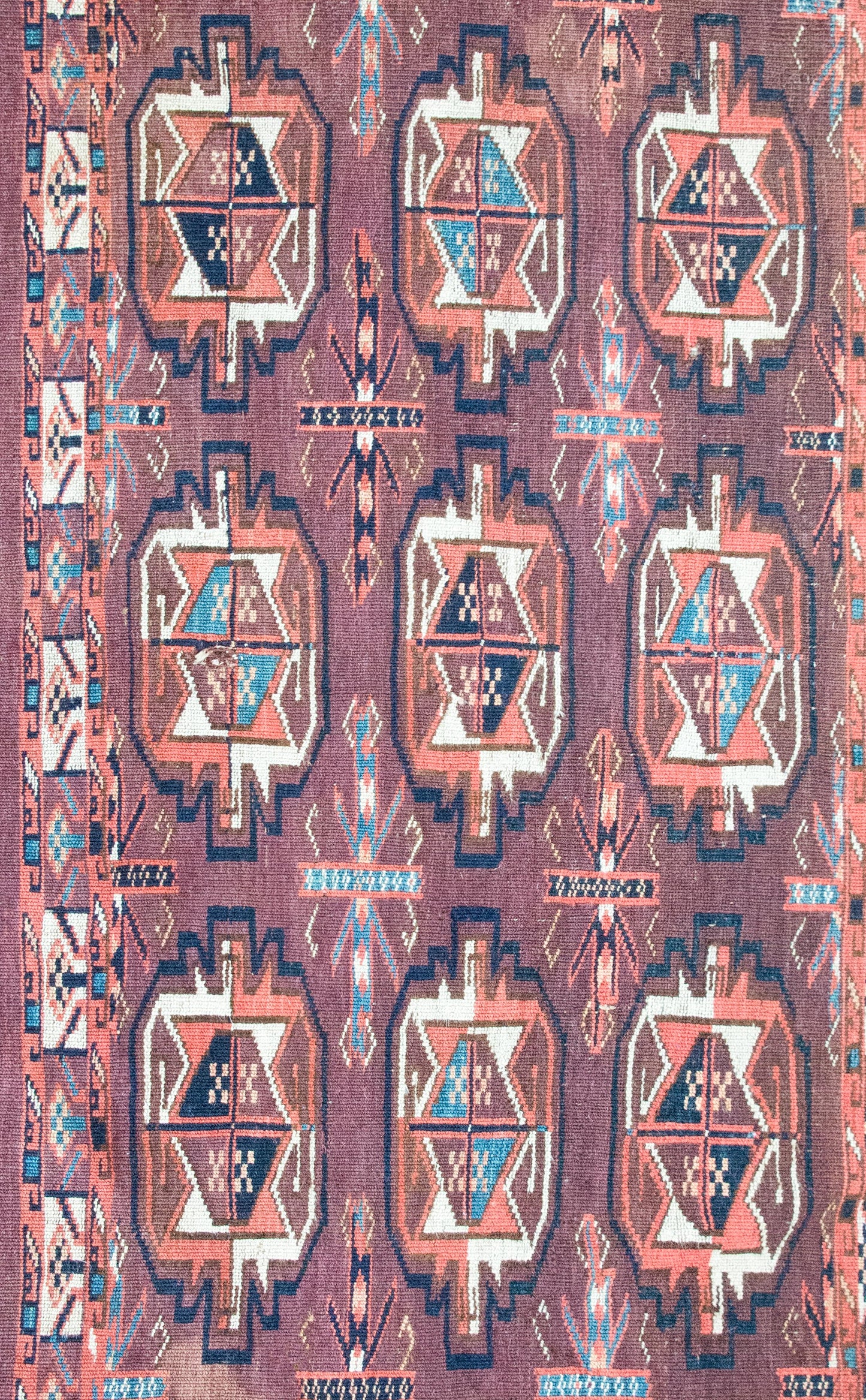 Early 20th Century Persian Yamout Rug