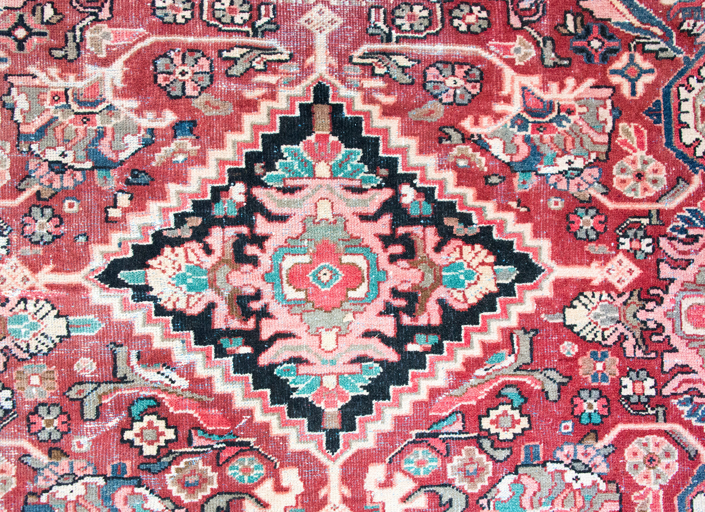 Early 20th Century Persian Mahal Rug For Sale