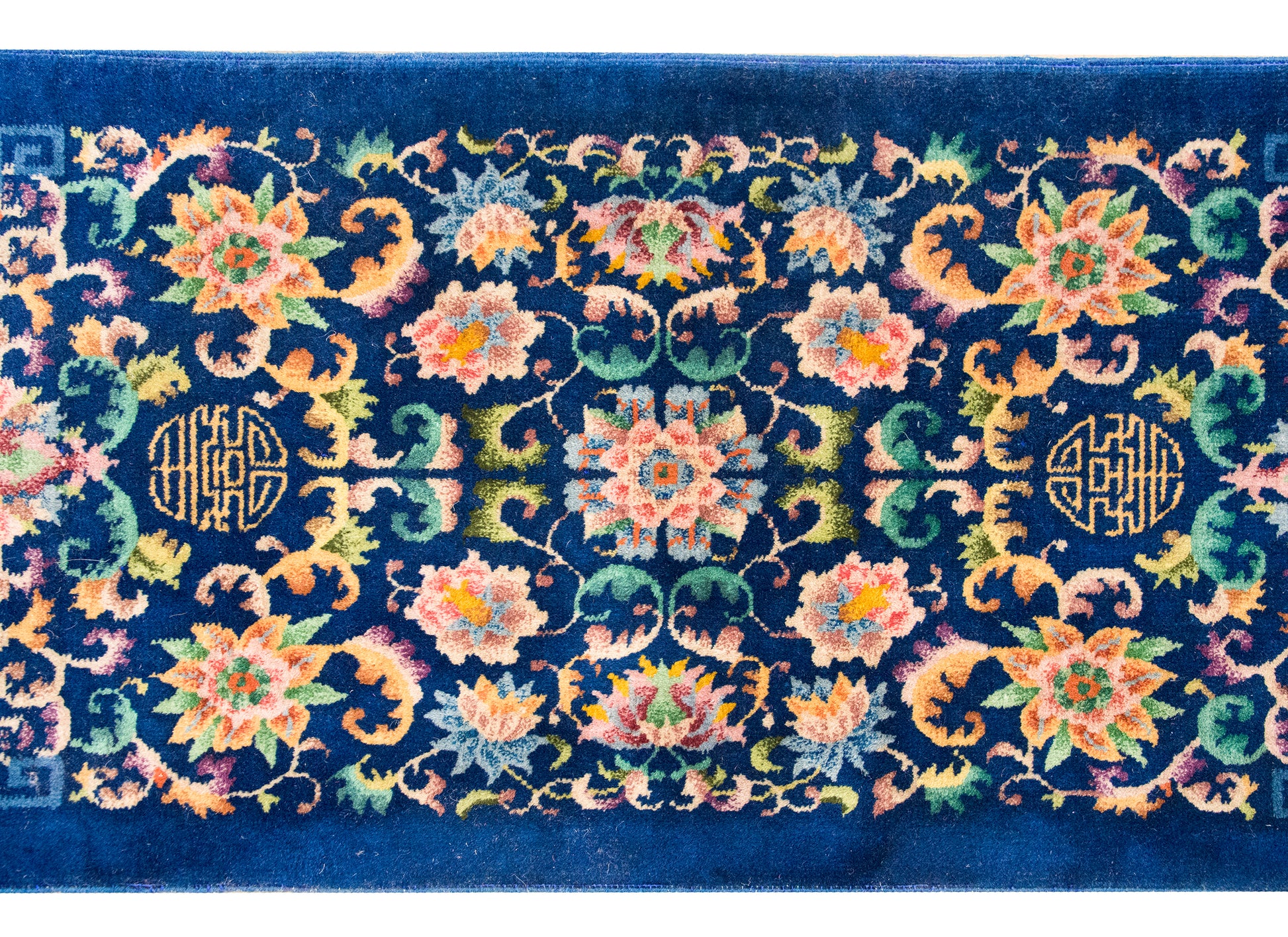 Early 20th Century Chinese Art Deco Rug For Sale