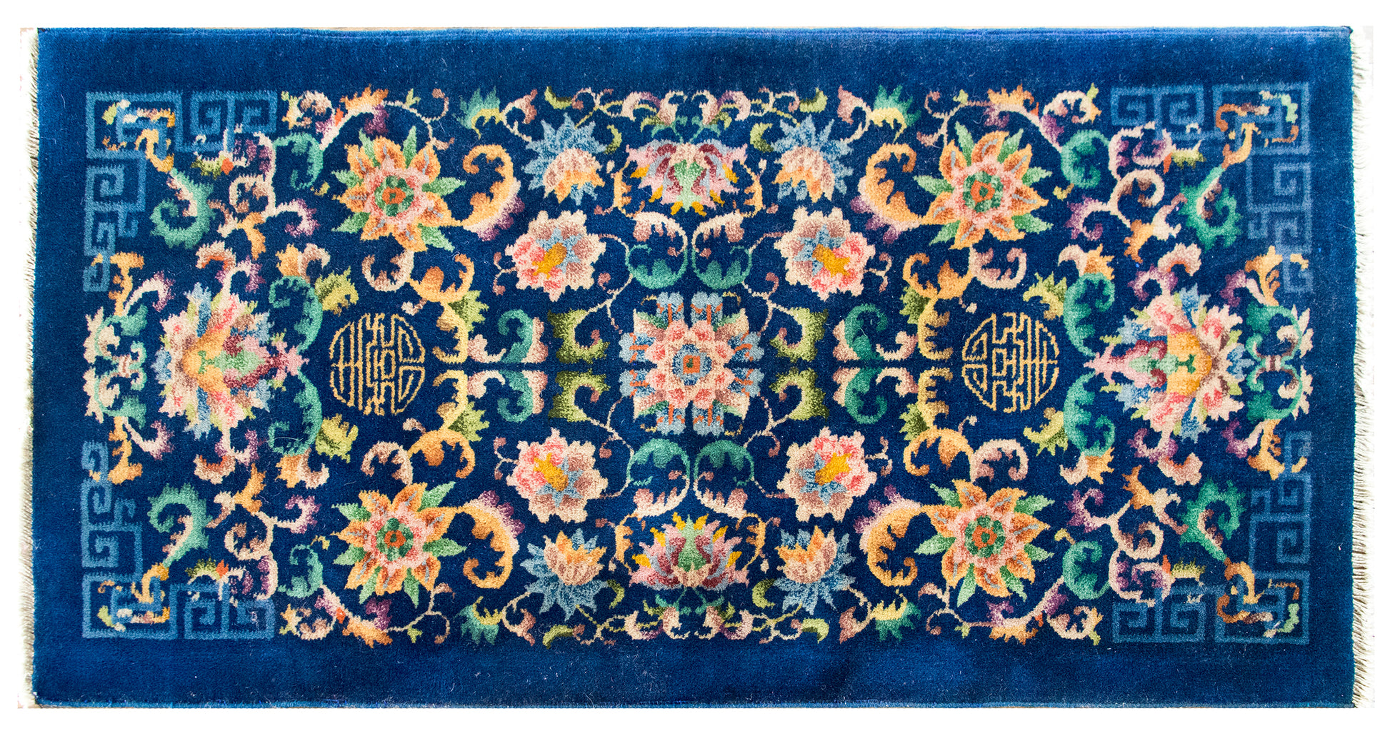 Early 20th Century Chinese Art Deco Rug For Sale