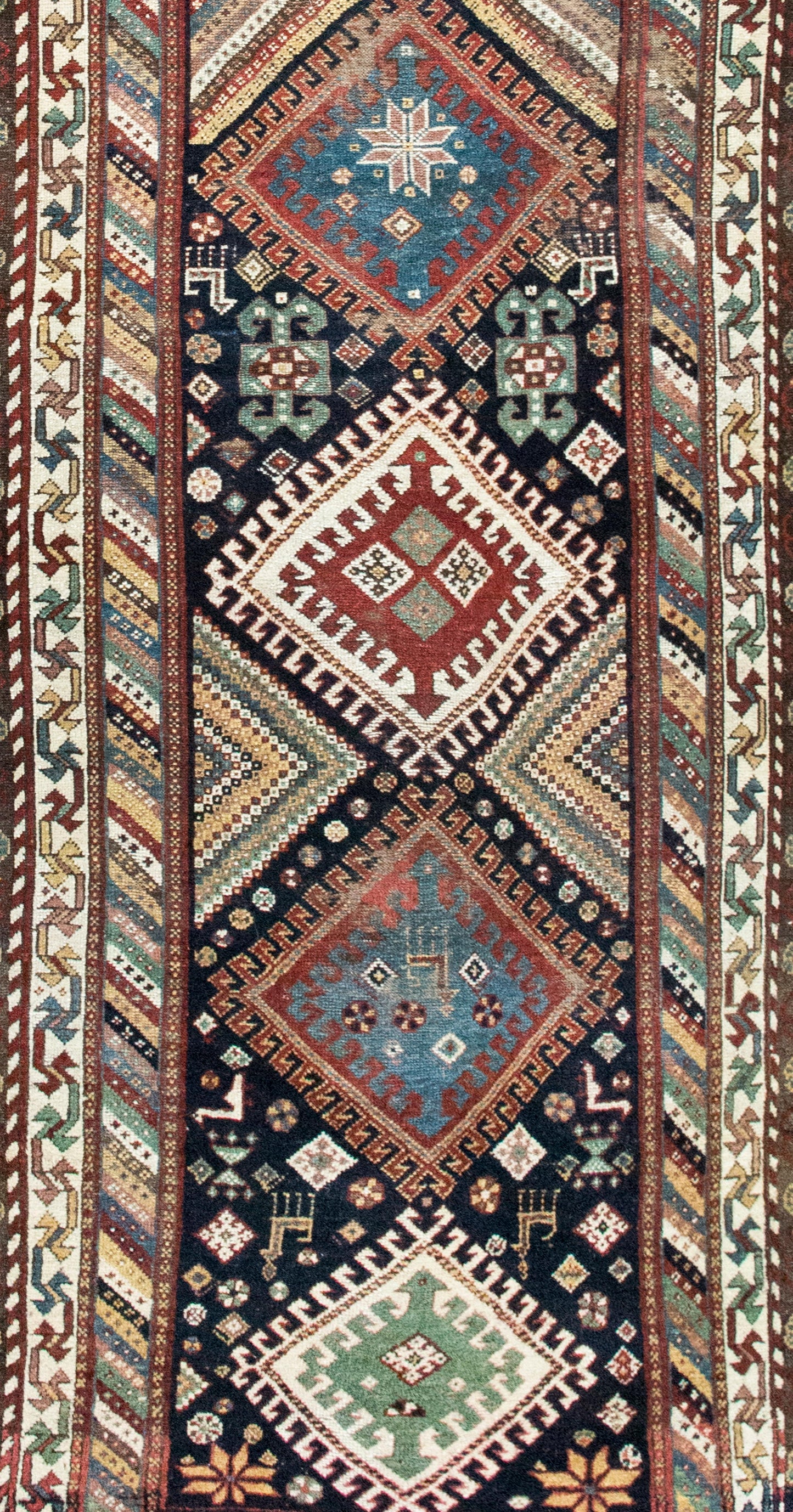 Early 20th Century Persian Qashqai Runner