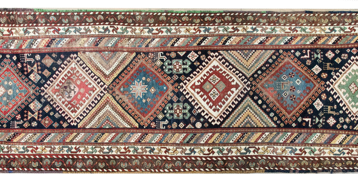 Early 20th Century Persian Qashqai Runner