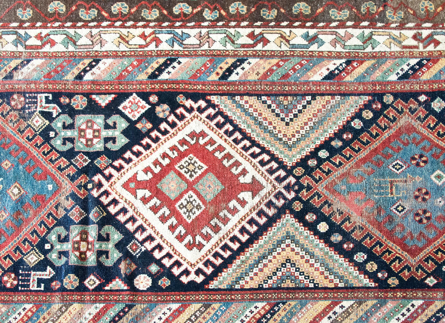 Early 20th Century Persian Qashqai Runner