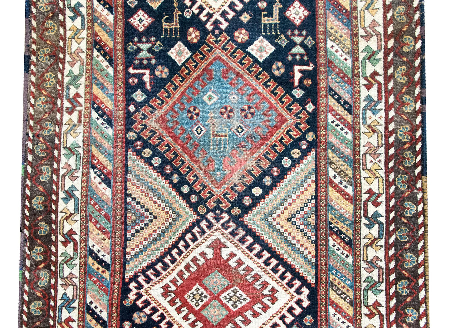Early 20th Century Persian Qashqai Runner