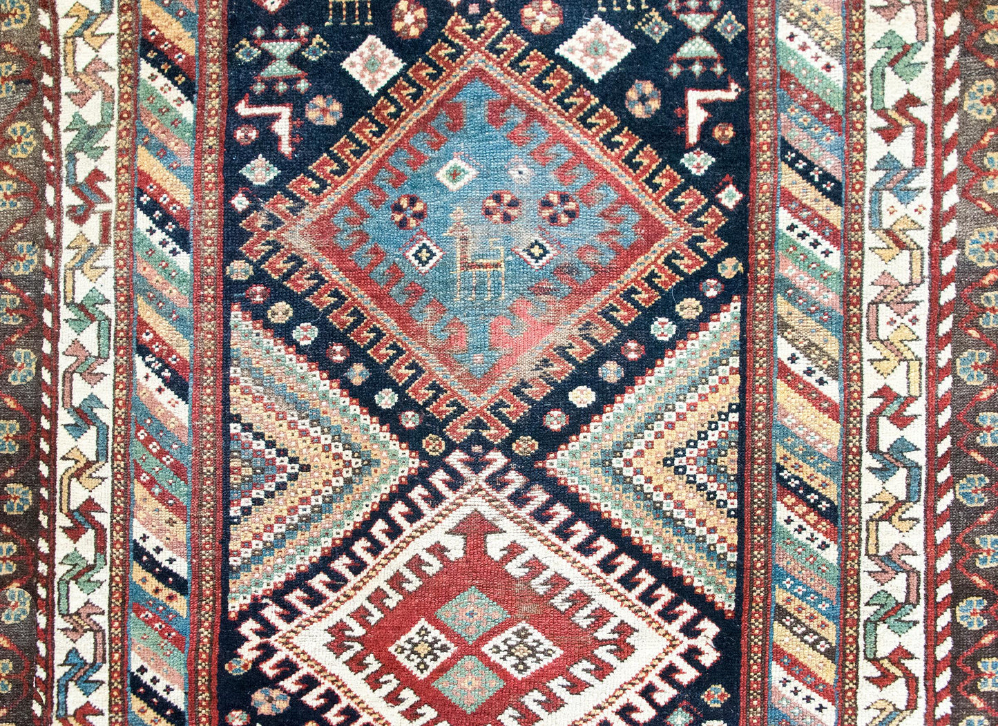 Early 20th Century Persian Qashqai Runner