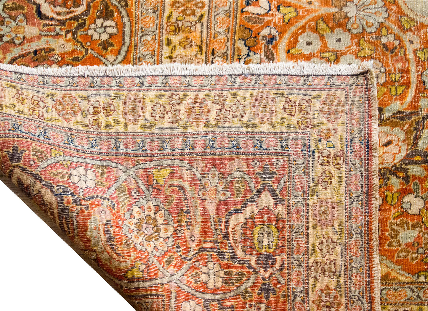 Early 20th Century Persian Hadji Jallili Tabriz Rug