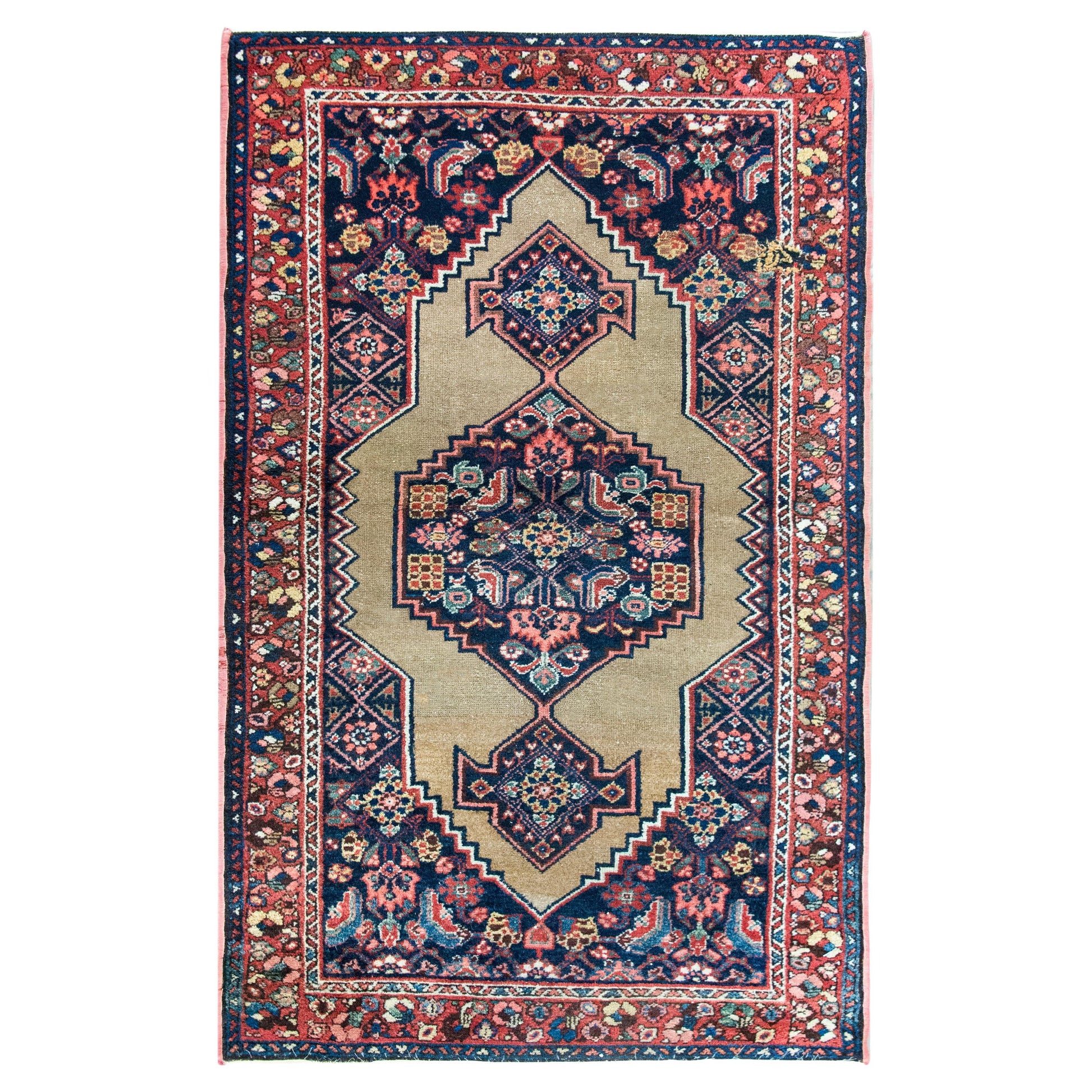Early 20th Century Persian Malayer Rug For Sale