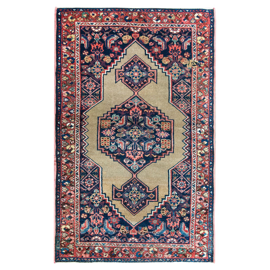Early 20th Century Persian Malayer Rug For Sale