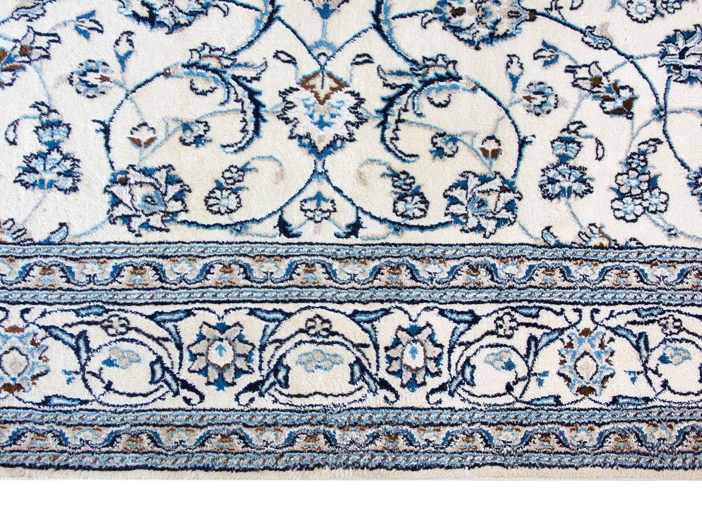 Mid 20th Century Persian Kashan Rug For Sale
