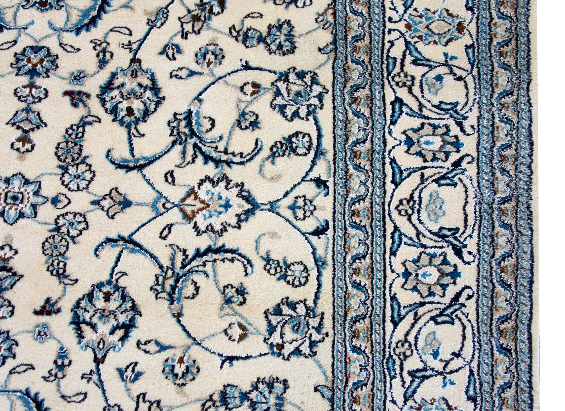 Mid 20th Century Persian Kashan Rug For Sale