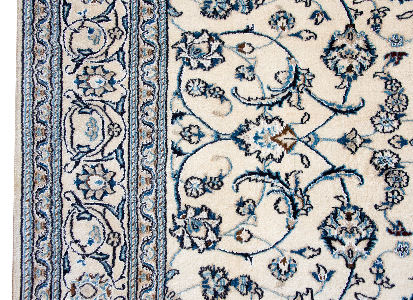 Mid 20th Century Persian Kashan Rug For Sale