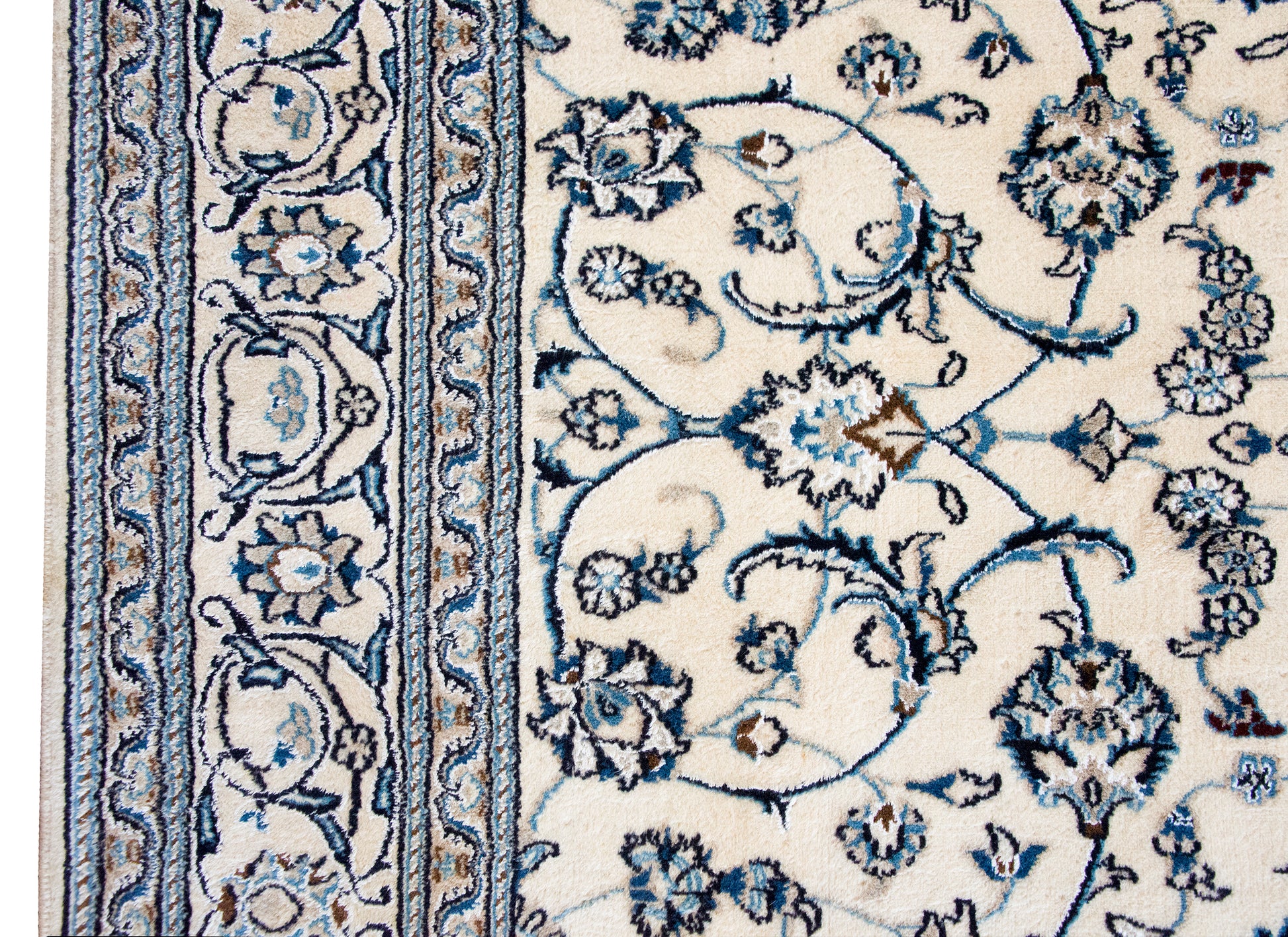 Mid 20th Century Persian Kashan Rug For Sale