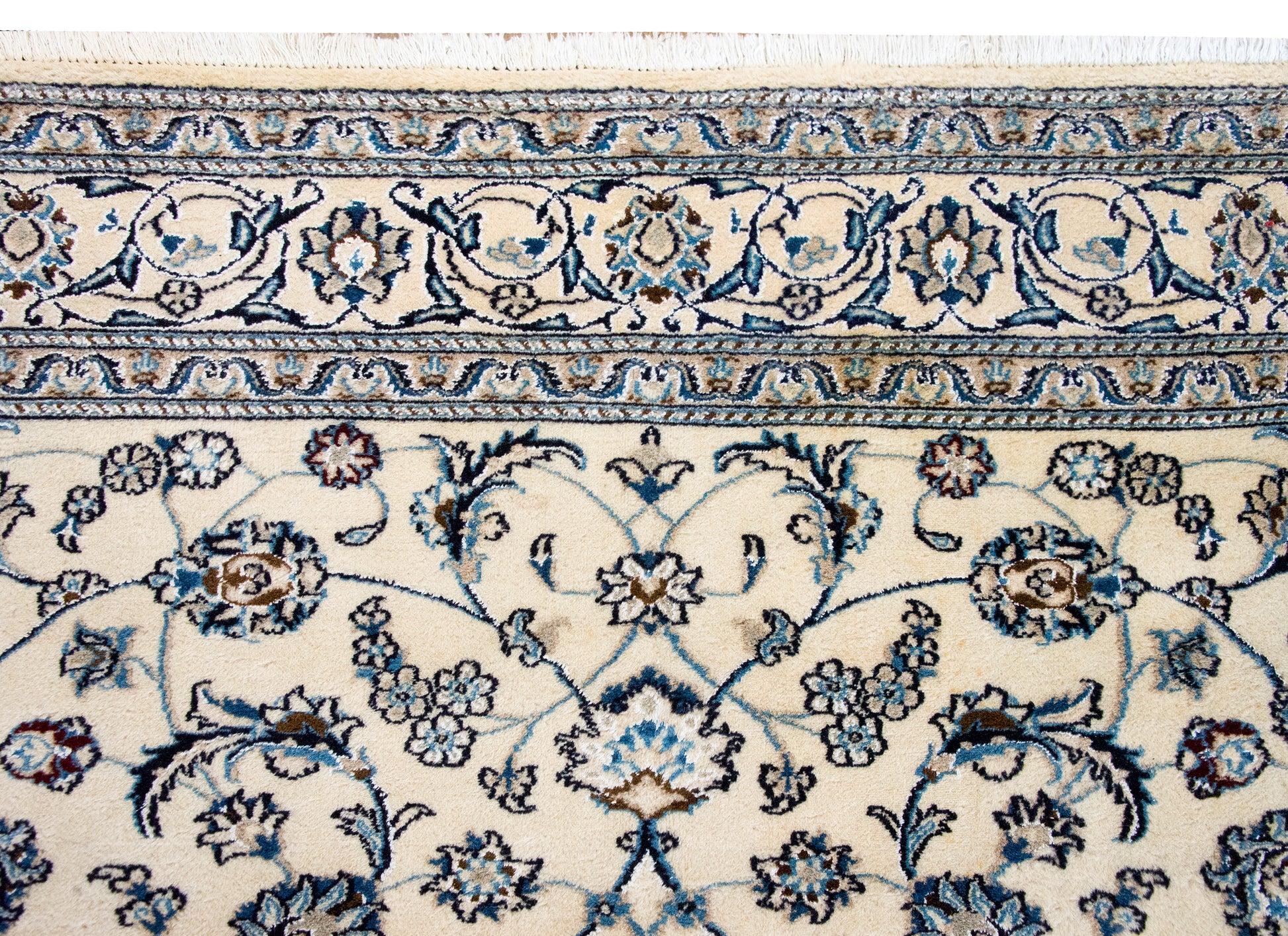 Mid 20th Century Persian Kashan Rug For Sale