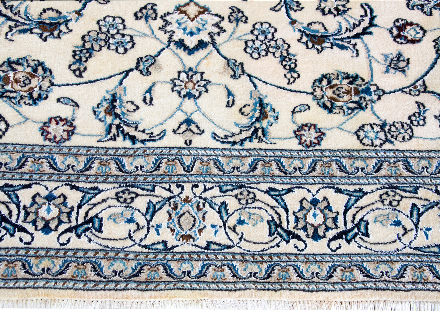 Mid 20th Century Persian Kashan Rug For Sale