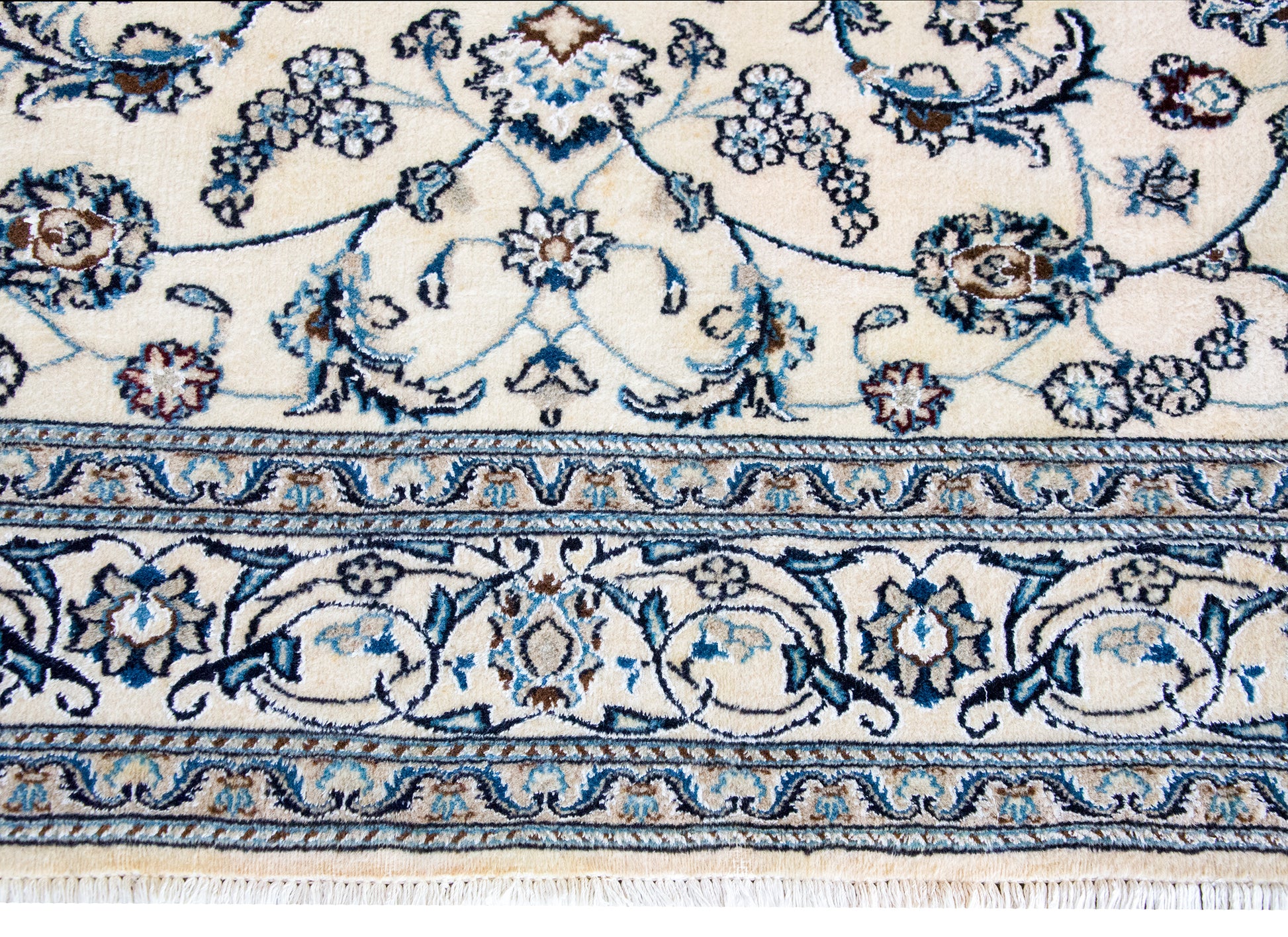 Mid 20th Century Persian Kashan Rug For Sale