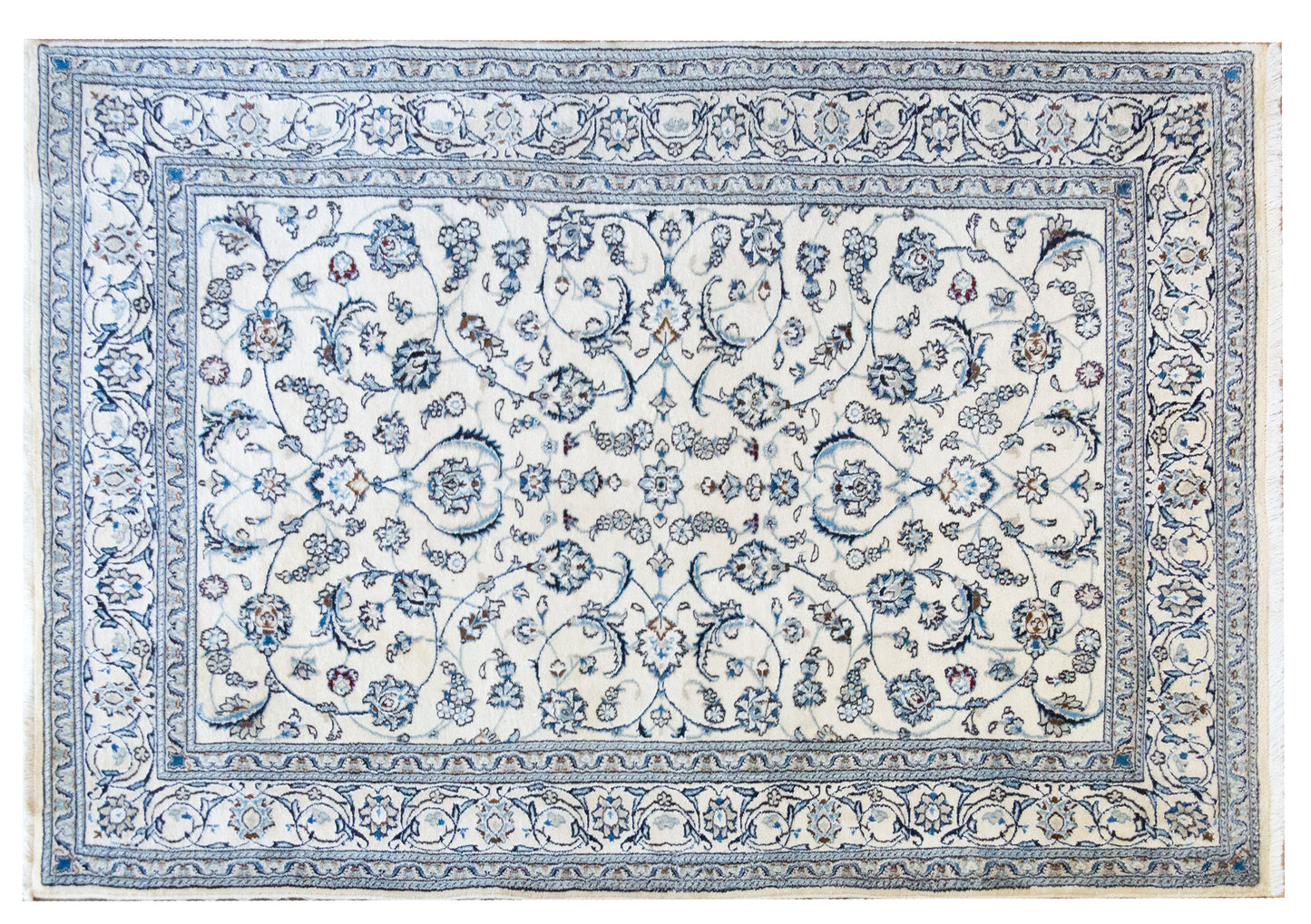 Mid 20th Century Persian Kashan Rug For Sale