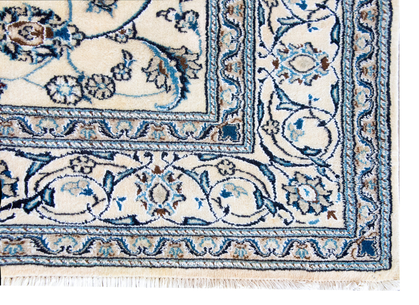 Mid 20th Century Persian Kashan Rug For Sale
