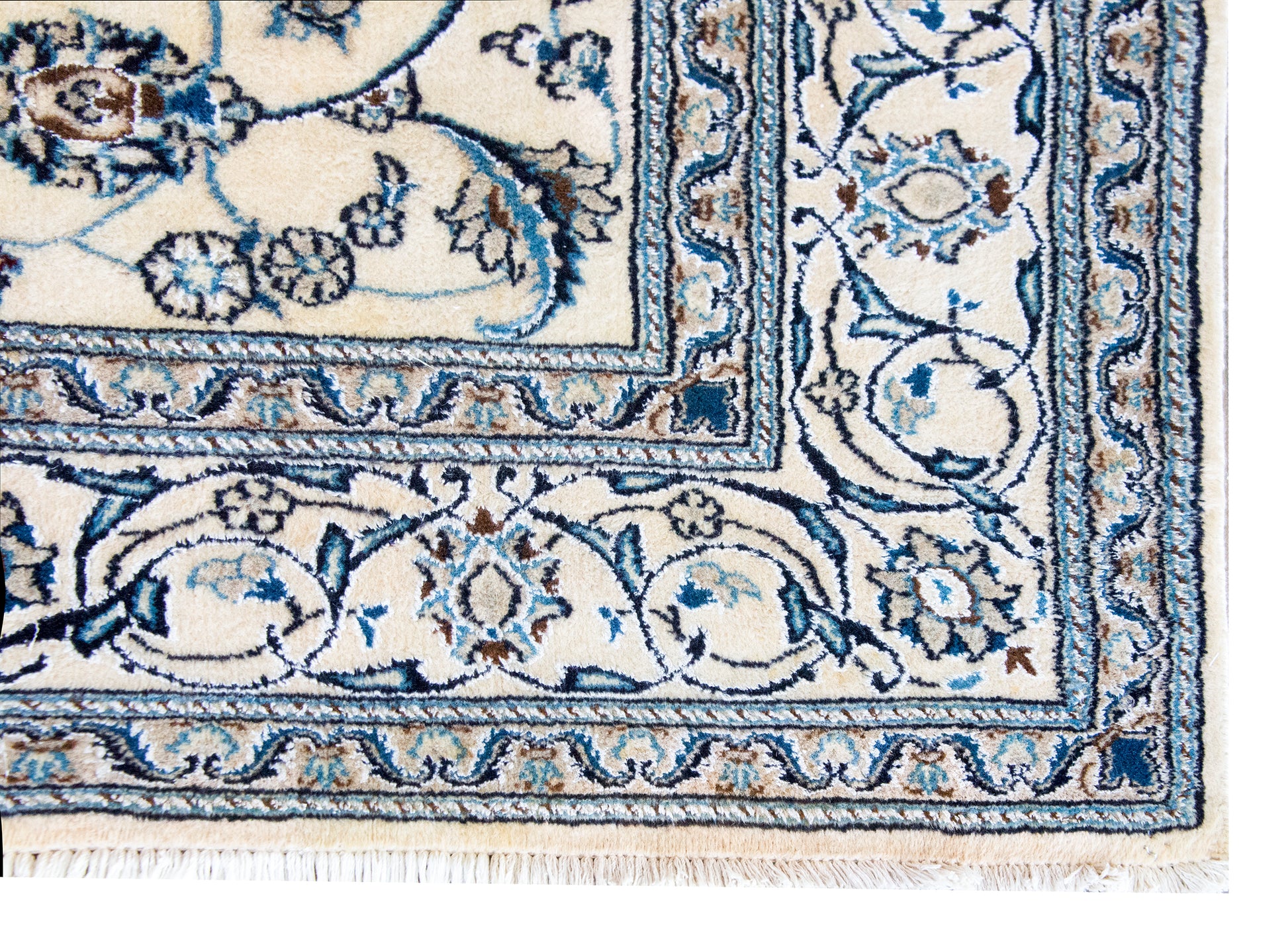 Mid 20th Century Persian Kashan Rug For Sale