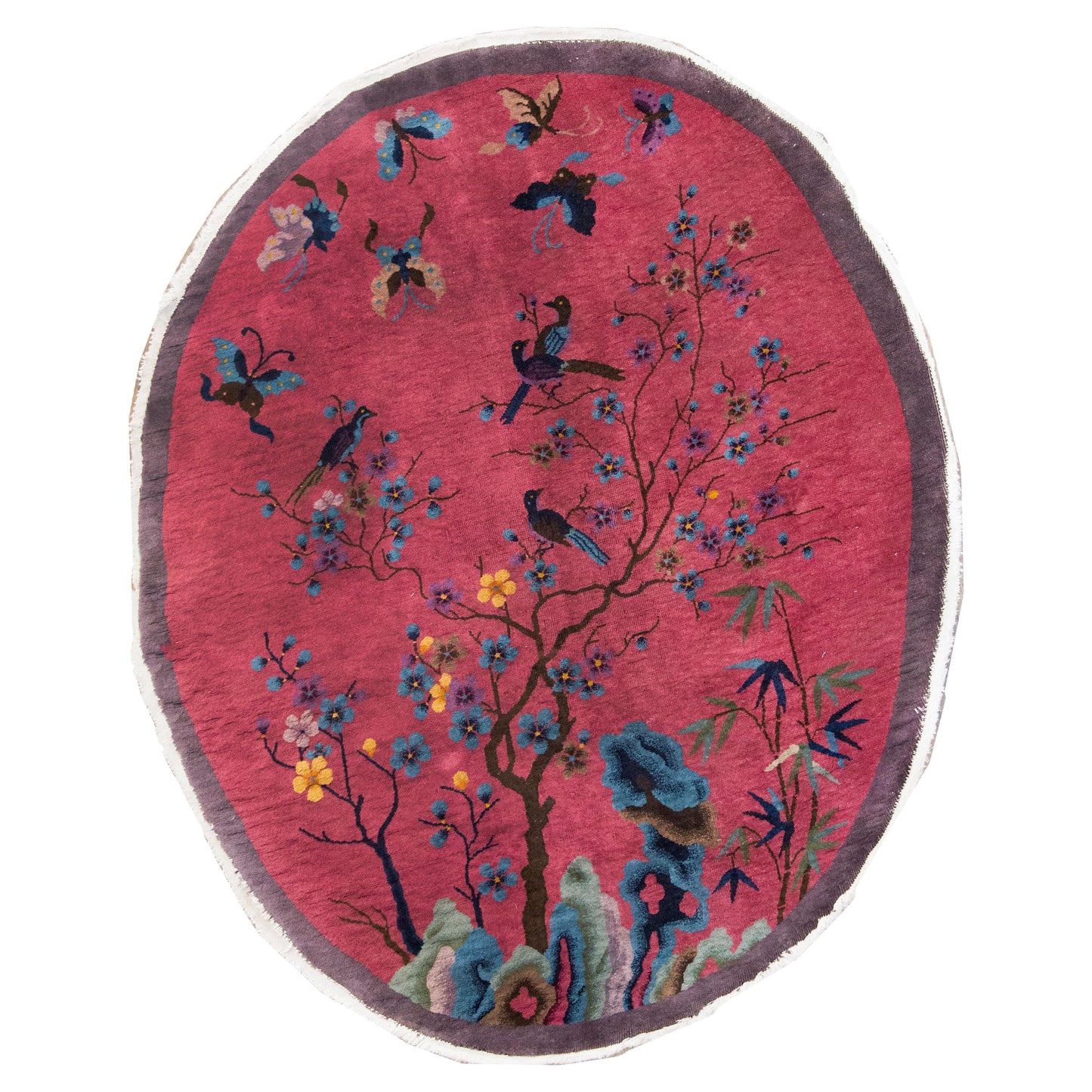 Early 20th Century Chinese Art Deco Rug For Sale