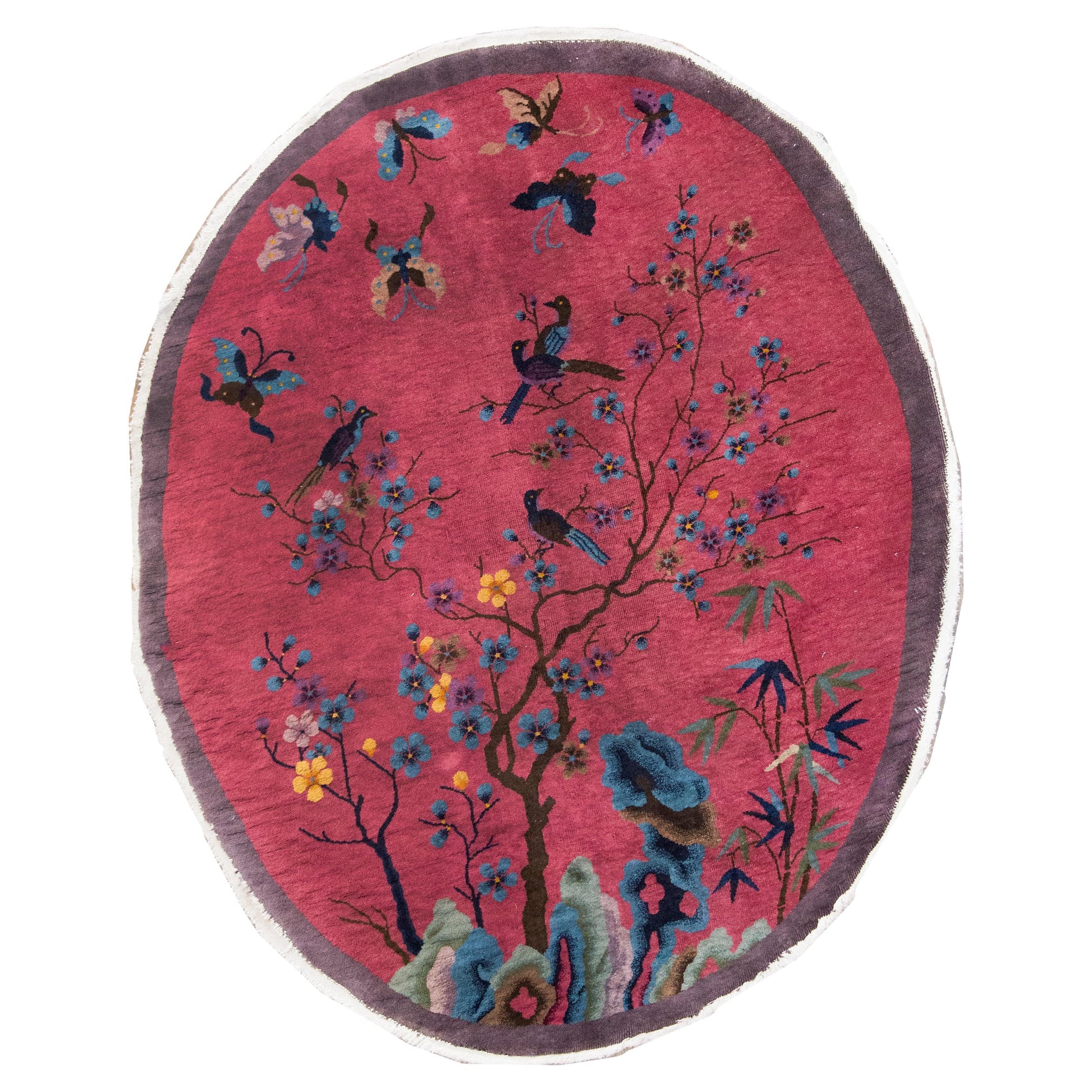 Early 20th Century Chinese Art Deco Rug For Sale