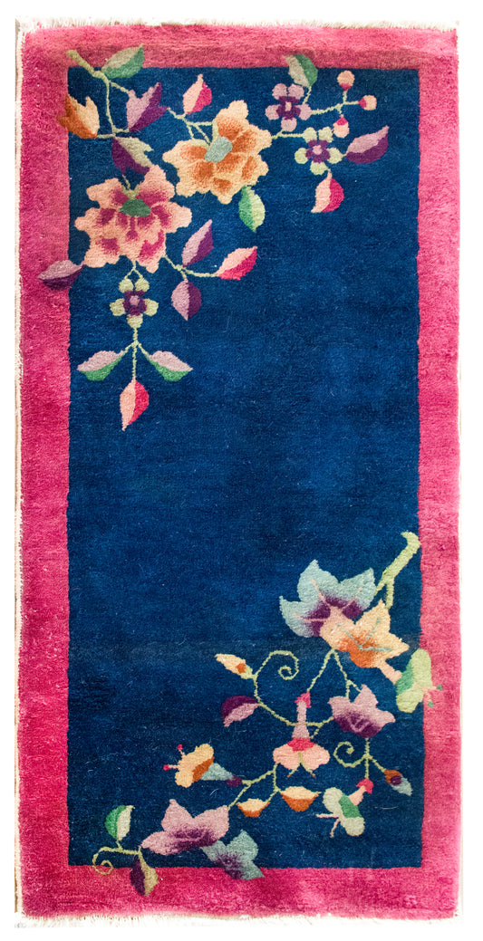 Early 20th Century Chinese Art Deco Rug For Sale