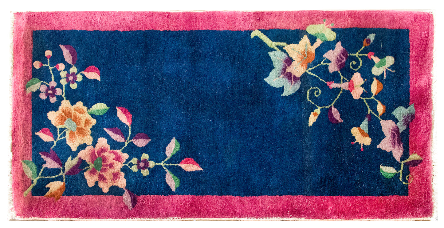 Early 20th Century Chinese Art Deco Rug For Sale