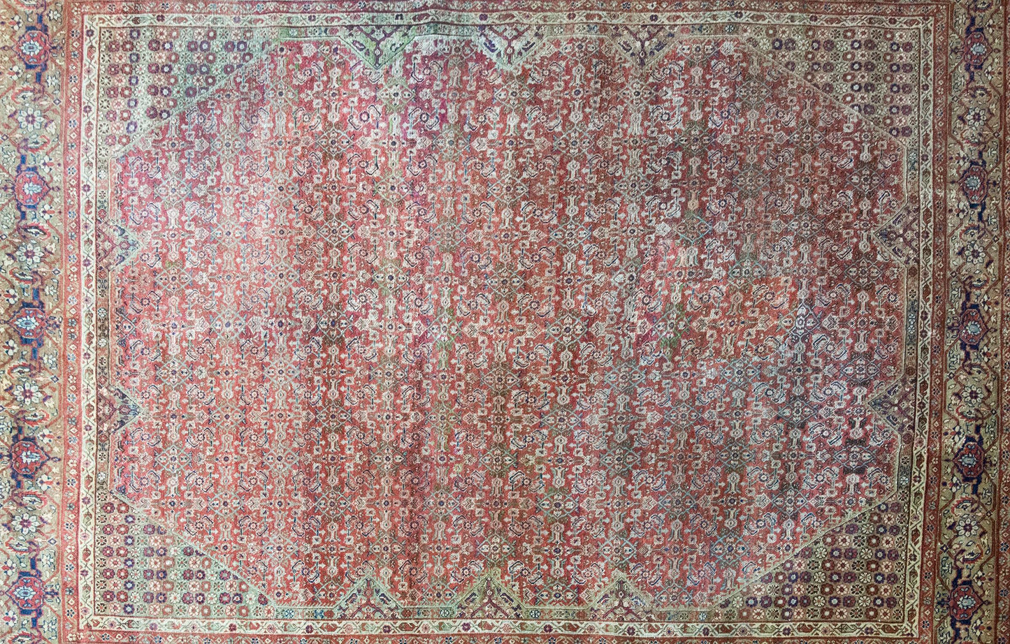 Early 20th Century Persian Moud Rug