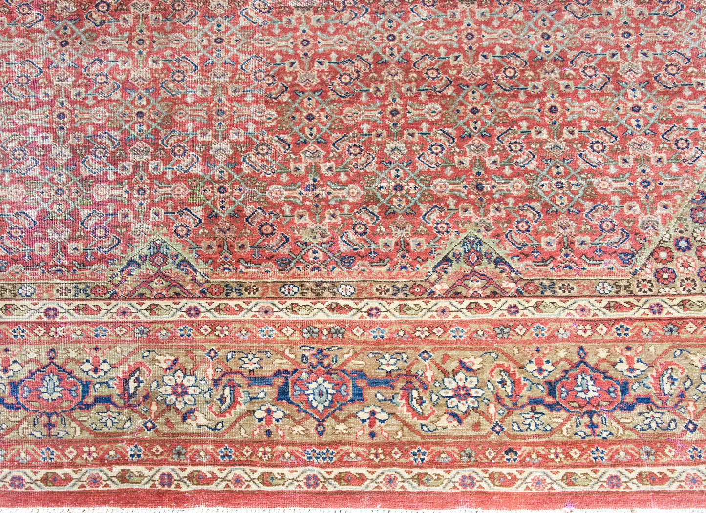 Early 20th Century Persian Moud Rug