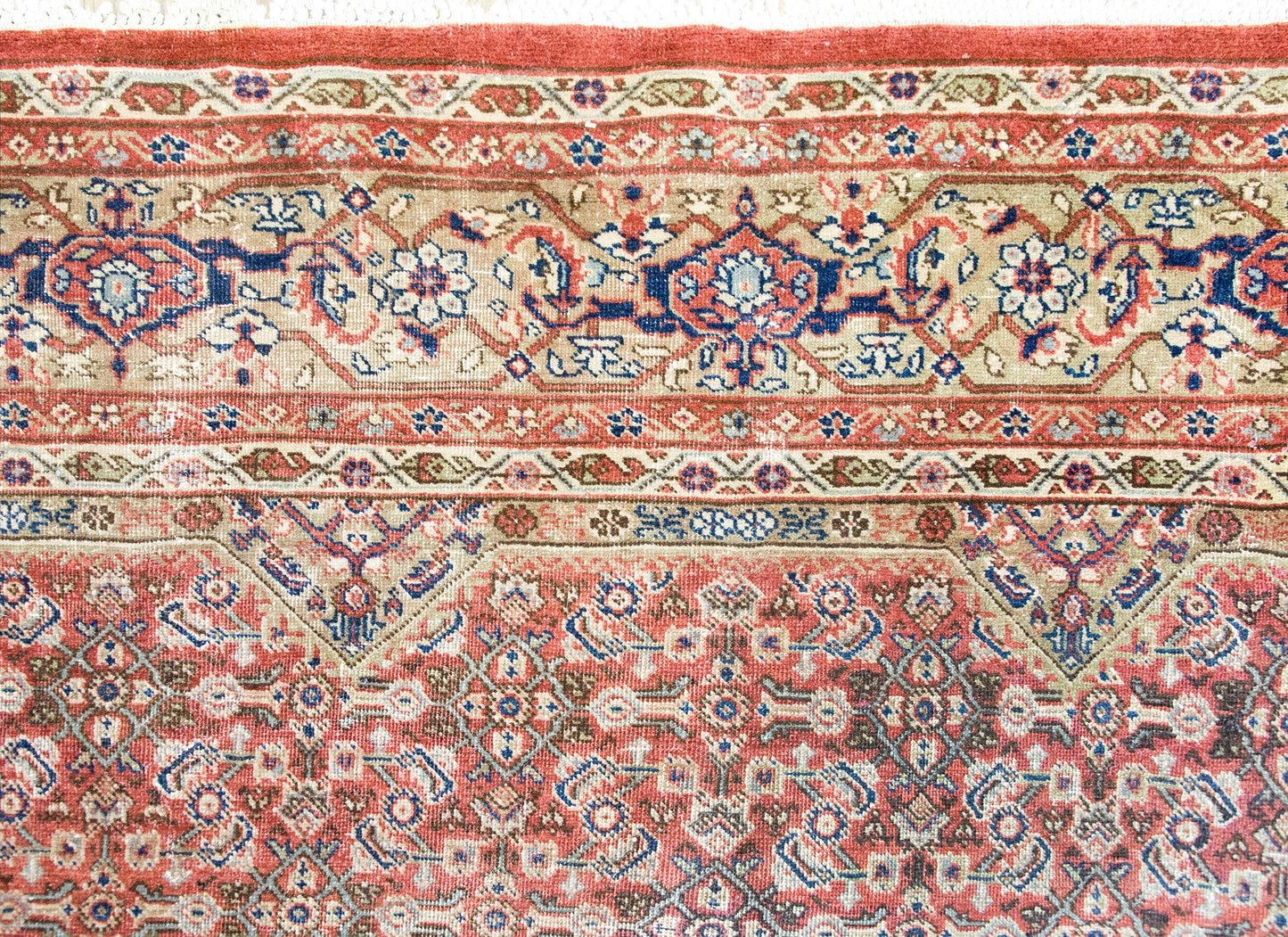 Early 20th Century Persian Moud Rug