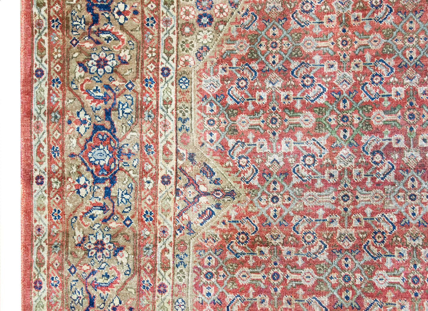 Early 20th Century Persian Moud Rug