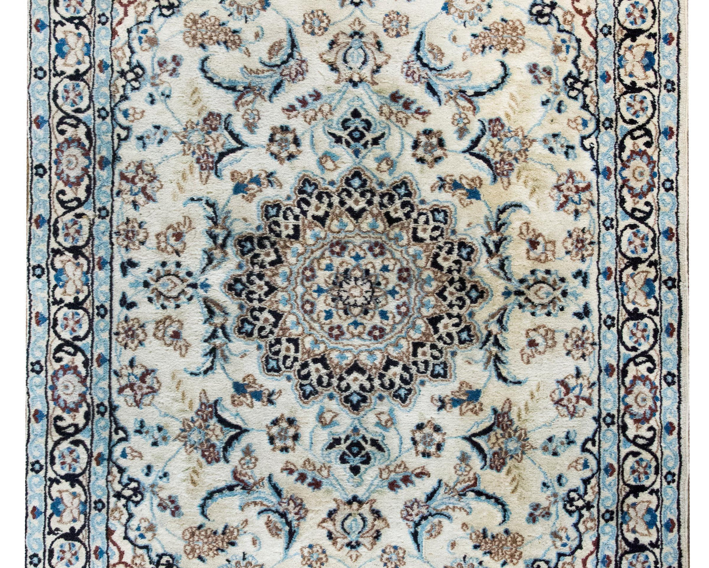 Vintage Persian Naein Rug